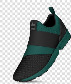 Adidas Zx Flux Slip On Black  HD Png Download