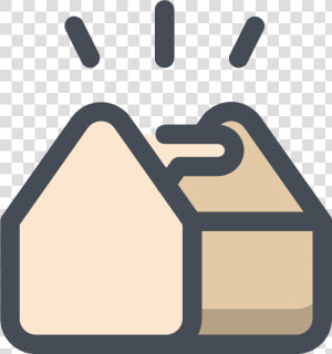 Full Tool Storage Box Icon   Box Building Icon  HD Png Download