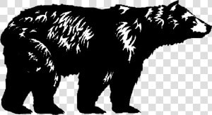 Clipart Resolution 1010 633   Black Bear Silhouette Png  Transparent Png