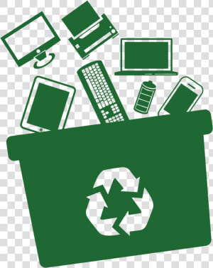 Environmental Issues On Emaze   E Waste Recycling Icon  HD Png Download