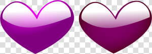 Transparent Purple Hearts Clipart   Purple Hearts Design  HD Png Download