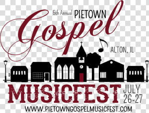 Gospel Png  pietown Gospel Music Fest   Calligraphy  Transparent Png