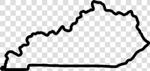 Kentucky Outline Png   State Of Ky Outline  Transparent Png