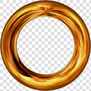 Ring  Round  Golden  Pattern  Circle  Yellow  Movement   Golden Ring Circle  HD Png Download