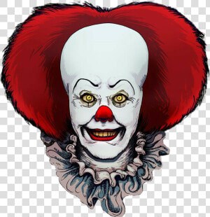 Transparent Pennywise Png   Pennywise The Clown Cartoon  Png Download