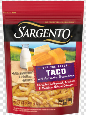 Sargento® Shredded Taco Natural Cheese With Authentic   Sargento 4 Cheese Mexican  HD Png Download