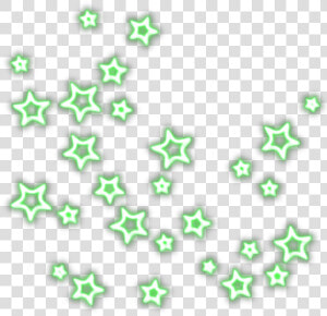  mq  green  stars  star  neon   Transparent Aesthetic Blue Stars  HD Png Download