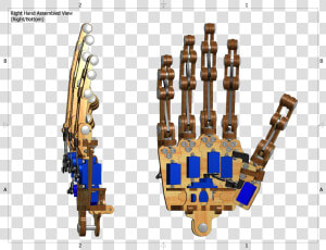 Right Hand Assembly Right bottom   Roy The Robot Hand  HD Png Download