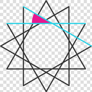 13 5 Star Polygon   Png Download   Emissary Of Light  Transparent Png