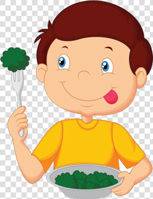 Eating Eat Clipart Child Food Cartoon Boy Transparent   Boy Eating Eating Cartoon  HD Png Download