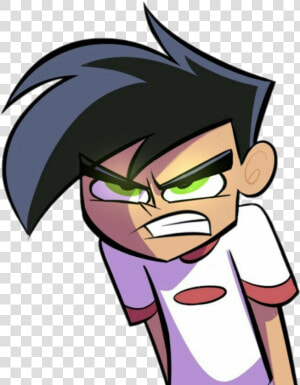  dannyphantom  danny  nickelodeon  angry  enfado  dannyfenton   Danny Phantom Fans  HD Png Download