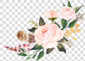 Floral Design Watercolor Painting Pink Flowers Watercolor   Flower Watercolor Png  Transparent Png