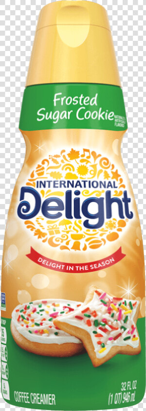 Frosted Sugar Cookie Coffee Creamer   International Delight French Toast Creamer  HD Png Download