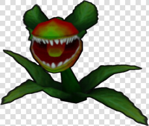 Plant   Crash Bandicoot Piranha Plant  HD Png Download