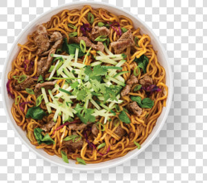 Spicy Korean Beef Noodles   Fried Noodles  HD Png Download