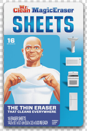 Magic Eraser Sheets   Mr Clean Magic Eraser Sheets  HD Png Download