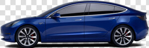 Car Background Tesla Transparent   Tesla Model 3 Standard Rwd Plus  HD Png Download