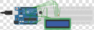 Arduino Clock Tinkercad  HD Png Download