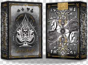 With A Tuck With Gold Foil And Inner Printing  This   Playing Card  HD Png Download