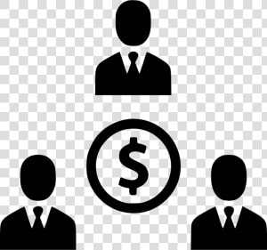 Group People Business Dollar Profit   People Connection Icon Png  Transparent Png