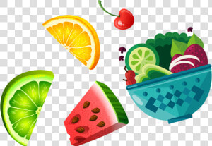 Cartoon Fruits Images Cartoon Fruits Images   Fruit Salad Clip Art  HD Png Download