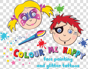 Clip Art Face Painting Clipart   Clipart Face Painting Cartoon  HD Png Download