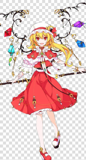   flandrescarlet  flandre  scarlet  touhou  touhouproject  HD Png Download