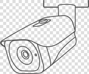 Clip Art Cables And Ratings Lorex   Security Camera Drawing Png  Transparent Png