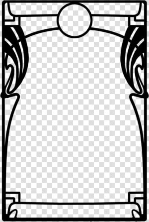 Clipart Art Deco   Art Deco Frame Png  Transparent Png