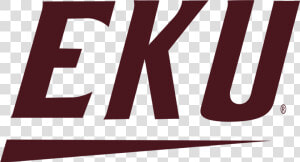 Eku Logo Stretched   Eastern Kentucky Athletics Logo  HD Png Download