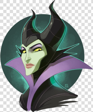 Maleficent Sleeping Beauty Art Image Illustration   Maleficent Illustration  HD Png Download