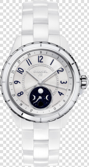 Chanel J12 Moonphase Watch  HD Png Download