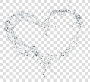  water  splash  heart  hearts  effects  effect  frame   Water Splash Heart Png  Transparent Png