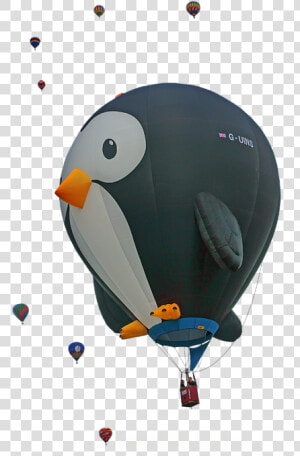 Pinguino De Madagascar En Globo  HD Png Download