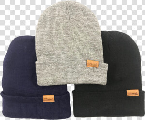 Winter Beanie In Navy  Gray  Black   Beanie  HD Png Download