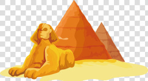 Great Sphinx Of Giza Egyptian Pyramids   Pyramids Of Egypt Clipart  HD Png Download