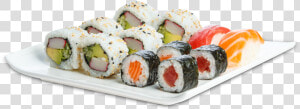 Sushi Japanese Cuisine Philadelphia Roll Toast California   Sushi Png  Transparent Png