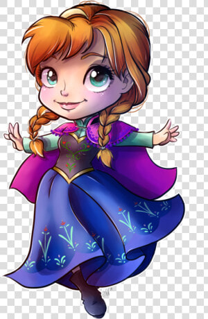 Frozen Clipart Hipster Anna   Anna Bebe Frozen Png  Transparent Png