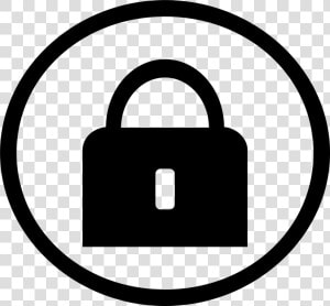 Area lock symbol   Lock Icon Clipart  HD Png Download