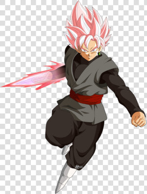 Transparent Cartoon Rose Png   Black Goku And Zamasu Png  Png Download