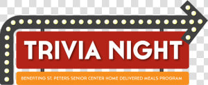 Home Delivered Meals Trivia Night   Trivia Night Logo  HD Png Download