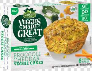 3d Vc Broccolicheddar 6ct 032819   Veggie Made Great Muffins  HD Png Download