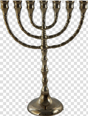 Klassische Menora  Silberfarben   Hanukkah  HD Png Download