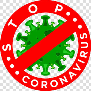 Stop Coronavirus Sign Png Free Download  Transparent Png