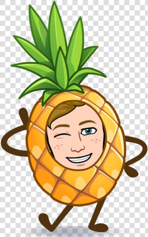 Pineapple Bitmoji  HD Png Download