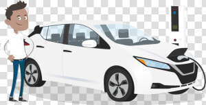 Nissan Leaf N connecta   Nissan Versa  HD Png Download