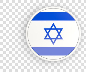 Round Icon With White Frame   Israel Flag Icon Round  HD Png Download