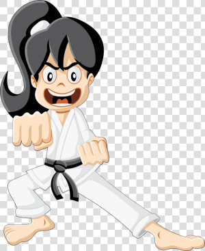 The Karate Kid Martial Arts Cartoon   Karate Kid Cartoon Png  Transparent Png