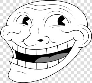 Sad Troll Face Png   Troll Face Kawaii Transparent  Png Download