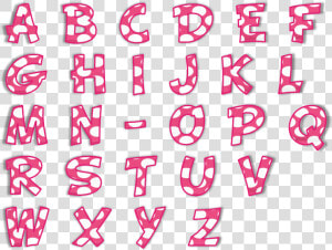 Letras De Abecedario Png  Transparent Png